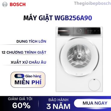 Máy giặt Bosch 10kg WGB256A90 Serie 8