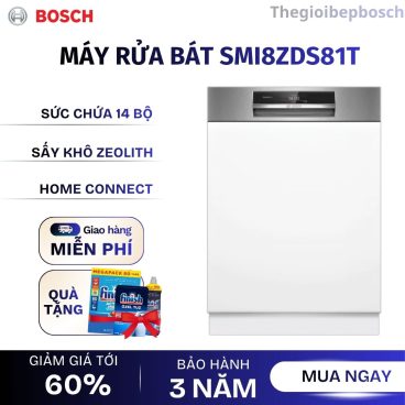 Máy rửa bát Bosch SMI8ZDS81T