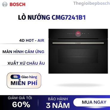 Lò nướng âm tủ Bosch CMG7241B1